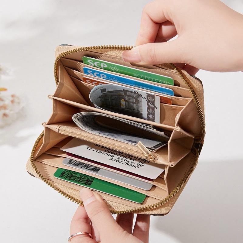 Lightweight Cork Wallet, Vegan Wallet, Portuguese Cork Wallet, Cork Bag, Womens Eco-friendly Wallet For Cards and Coins, Geometric Pattern